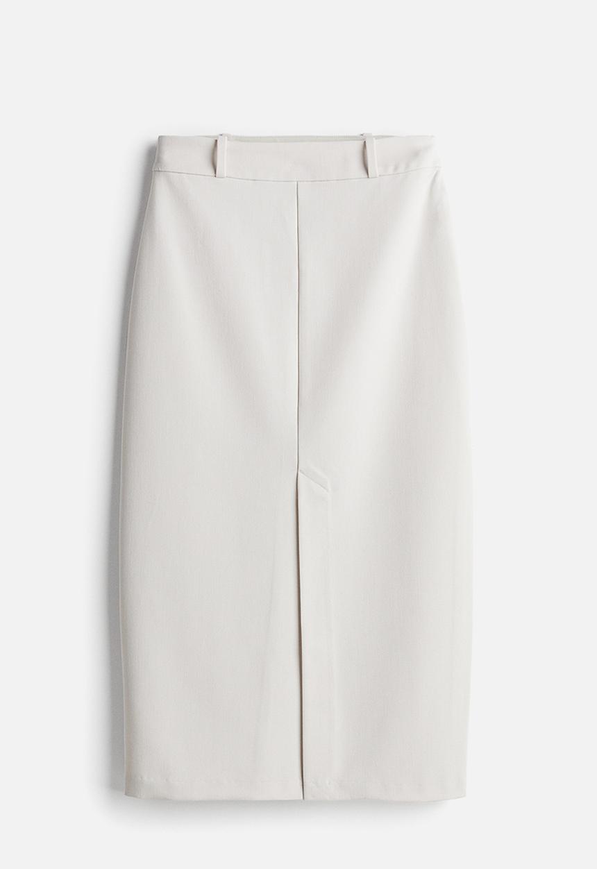 H&M - Twill pencil skirt - beige