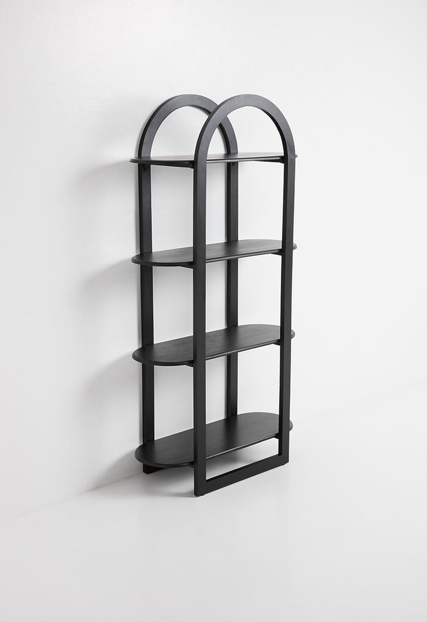 Sixth Floor - Chandler freestanding shelf-Black