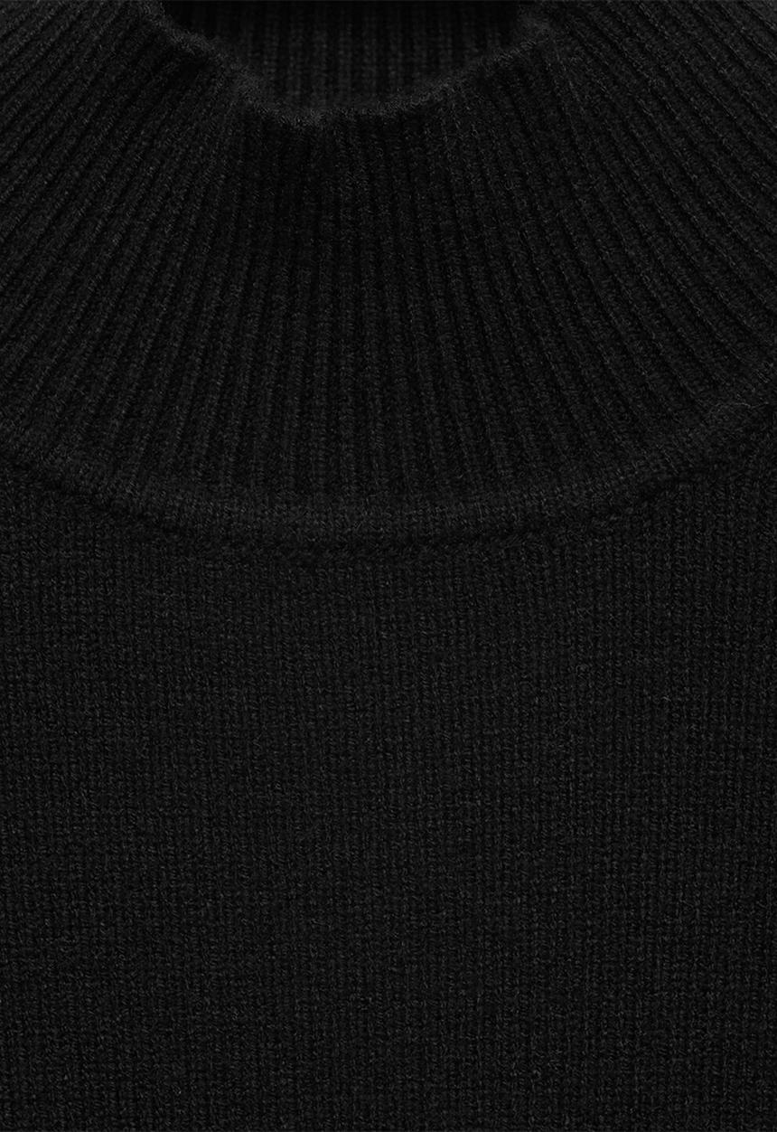MANGO - Plus Sweater Moza - Black