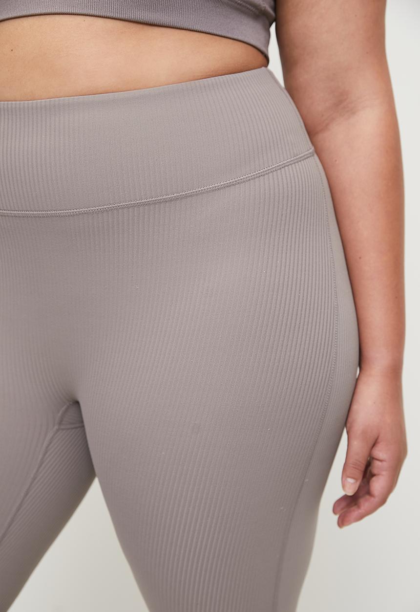 Cotton On - Plus Reform Rib Flare - All Spice