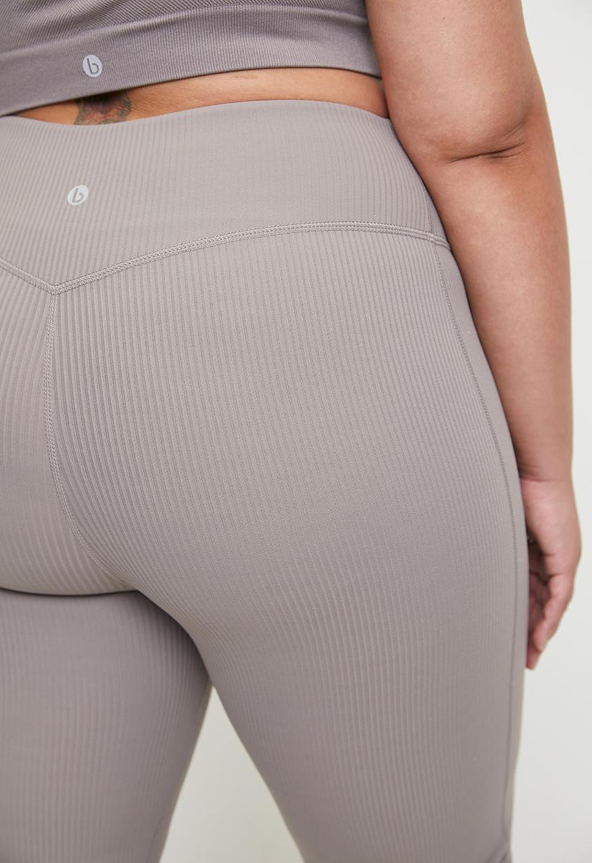 Cotton On - Plus Reform Rib Flare - All Spice