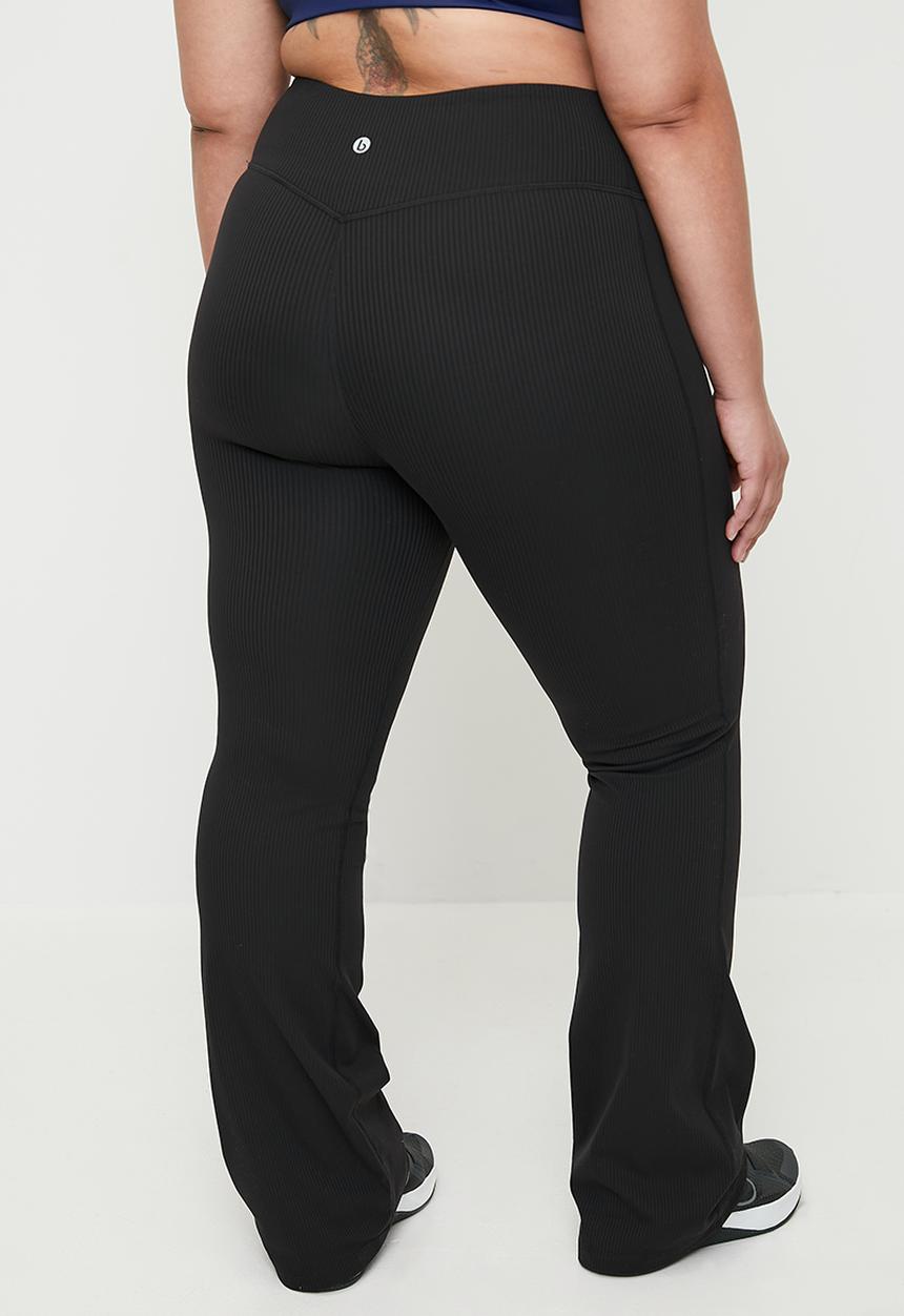 Cotton On - Plus Reform Rib Flare - Black