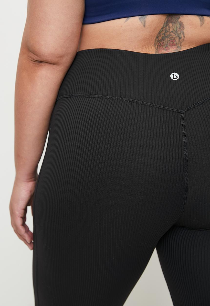 Cotton On - Plus Reform Rib Flare - Black