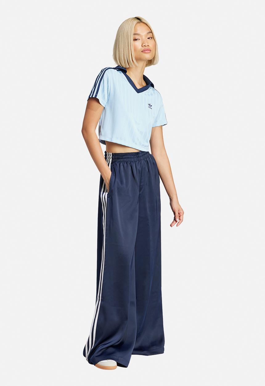 adidas Originals - V-Neck Polo - Clear Sky