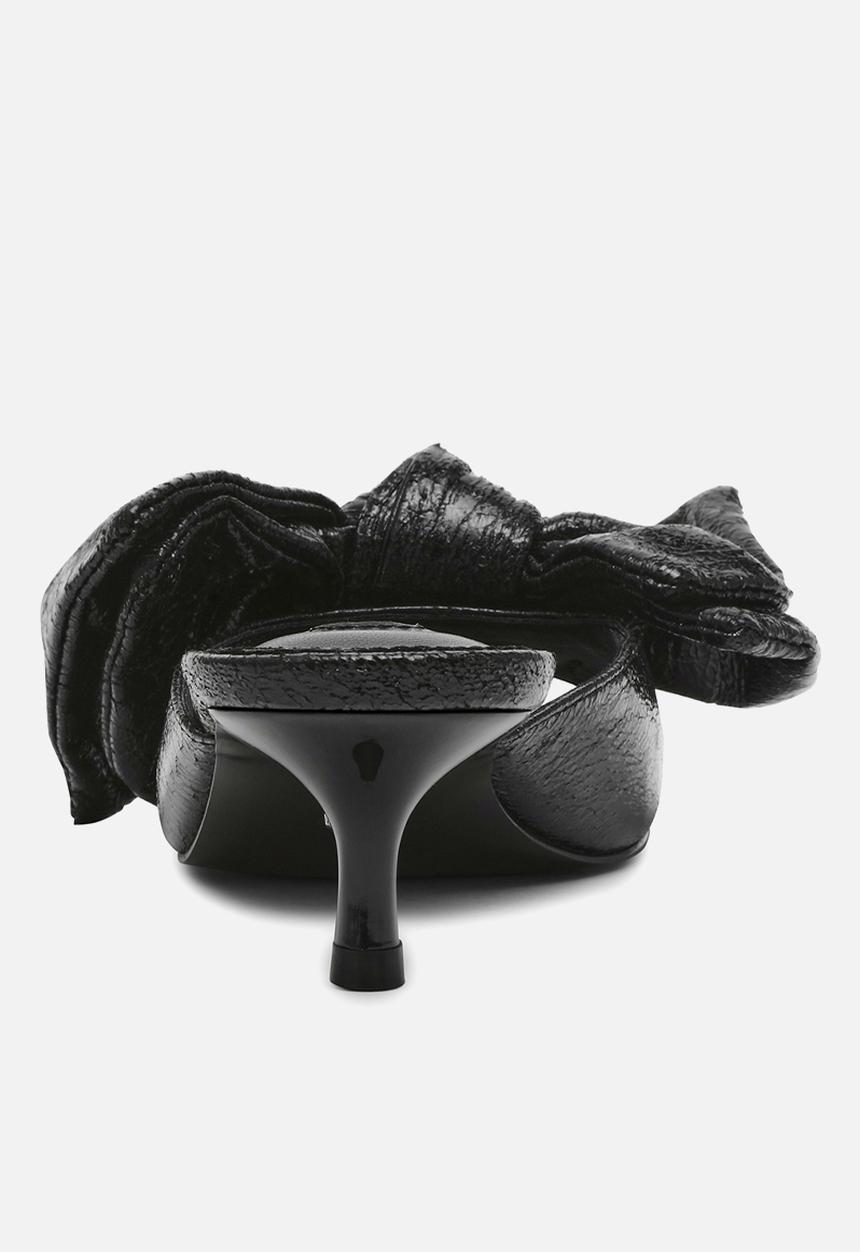 Steve Madden - Kit kitten/midi heel - black