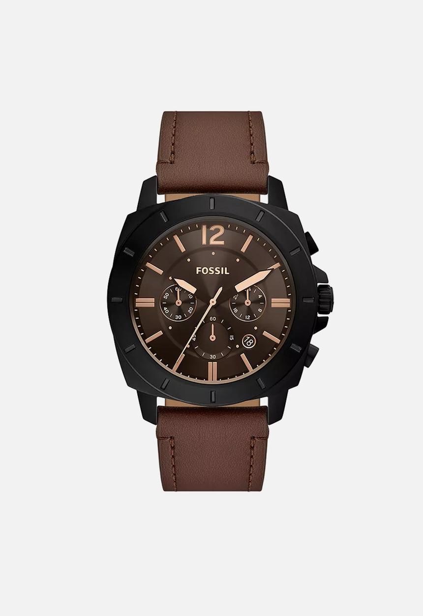 Fossil - Privateer pro planet watch - brown