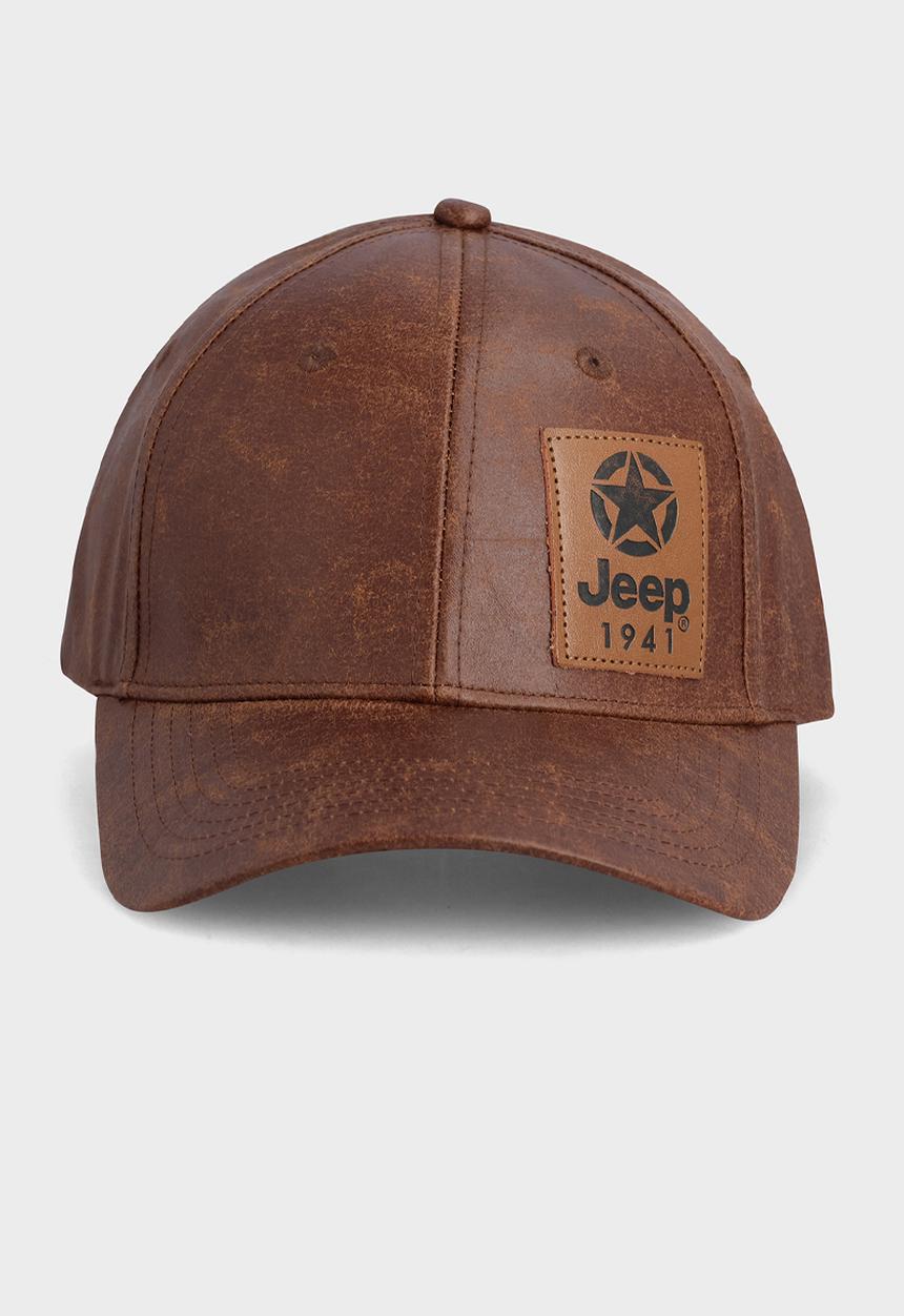 JEEP - Oil Skin Cap - Brown