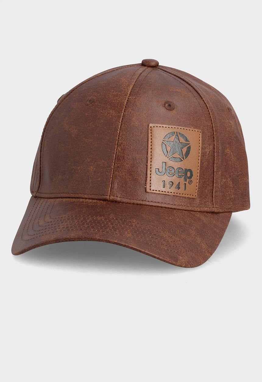 JEEP - Oil Skin Cap - Brown