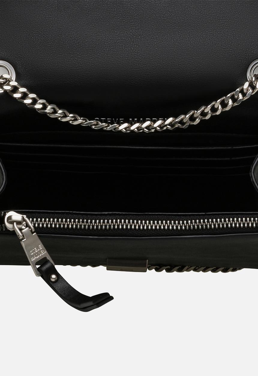 Steve Madden - Bzero shoulder bag - black/silver