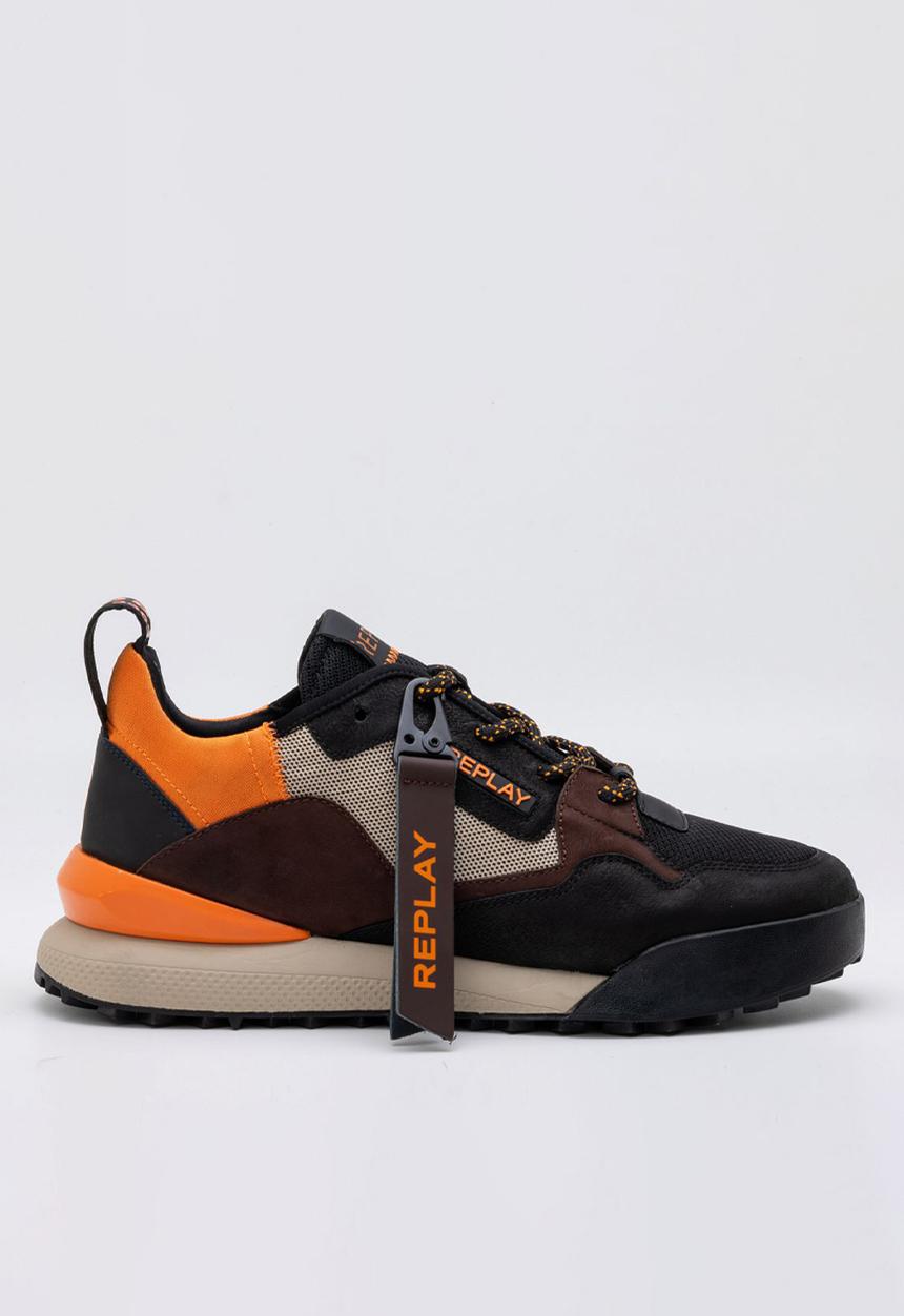 Replay - Field 2.0 rider - black dk brn