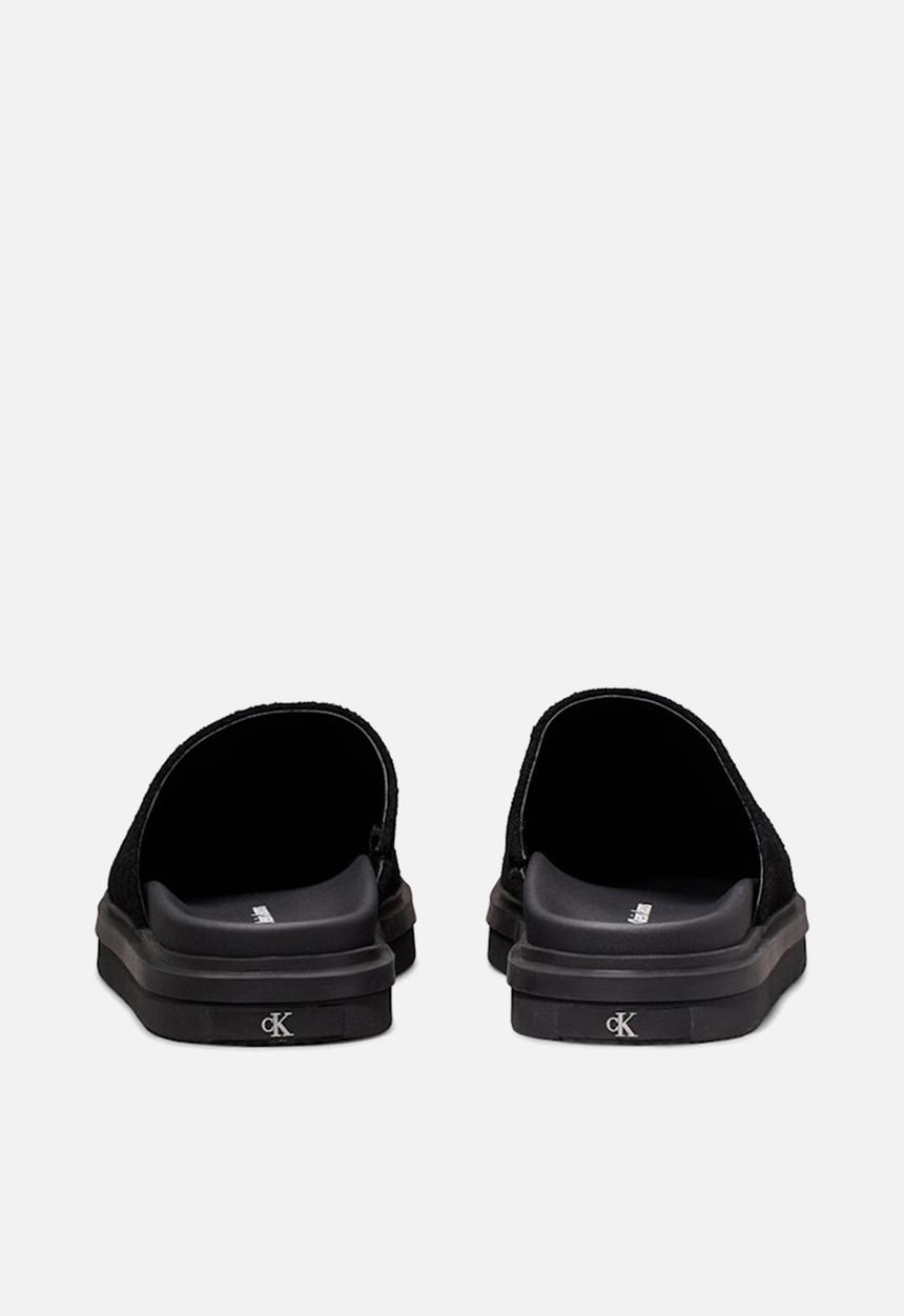 Calvin Klein - Home leather clog - triple black