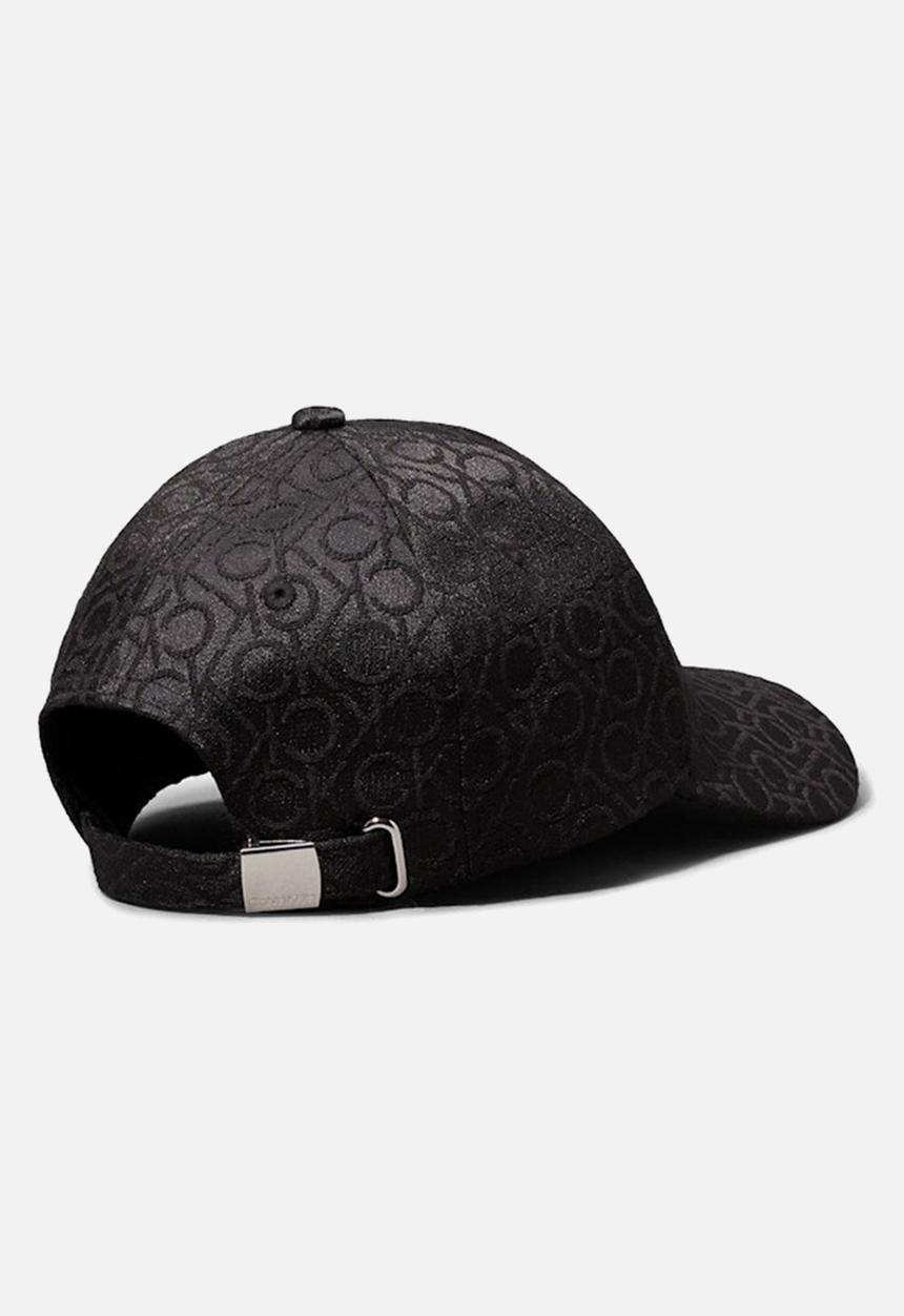 Calvin Klein - Monogram jacquard cap - ck black mono jacquard
