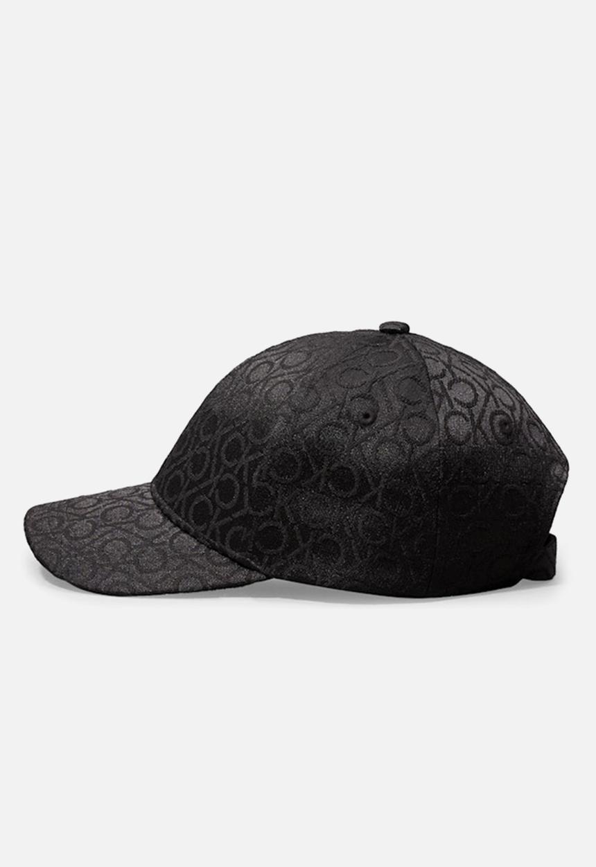 Calvin Klein - Monogram jacquard cap - ck black mono jacquard
