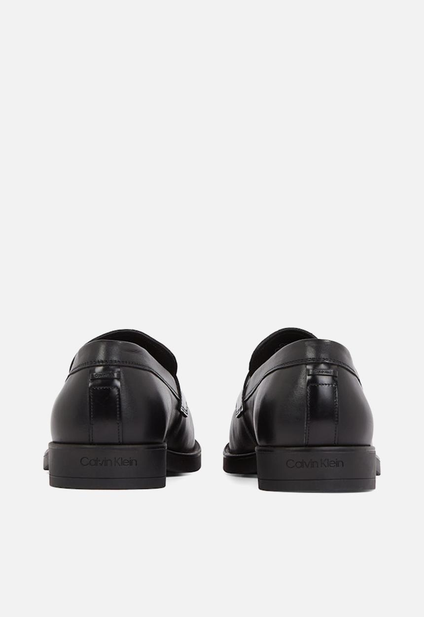 Calvin Klein - MOCCASIN LTH - Black leather