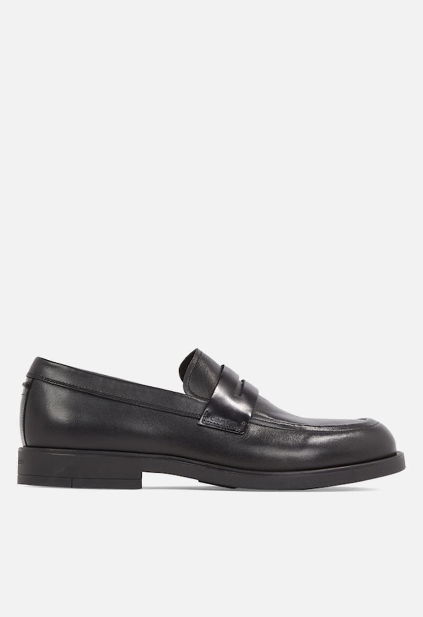 Calvin Klein - MOCCASIN LTH - Black leather