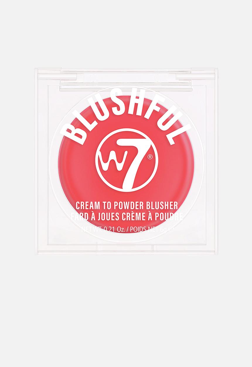 W7 Cosmetics - Blushful Cream To Powder Soft Focus Colour- Fiery