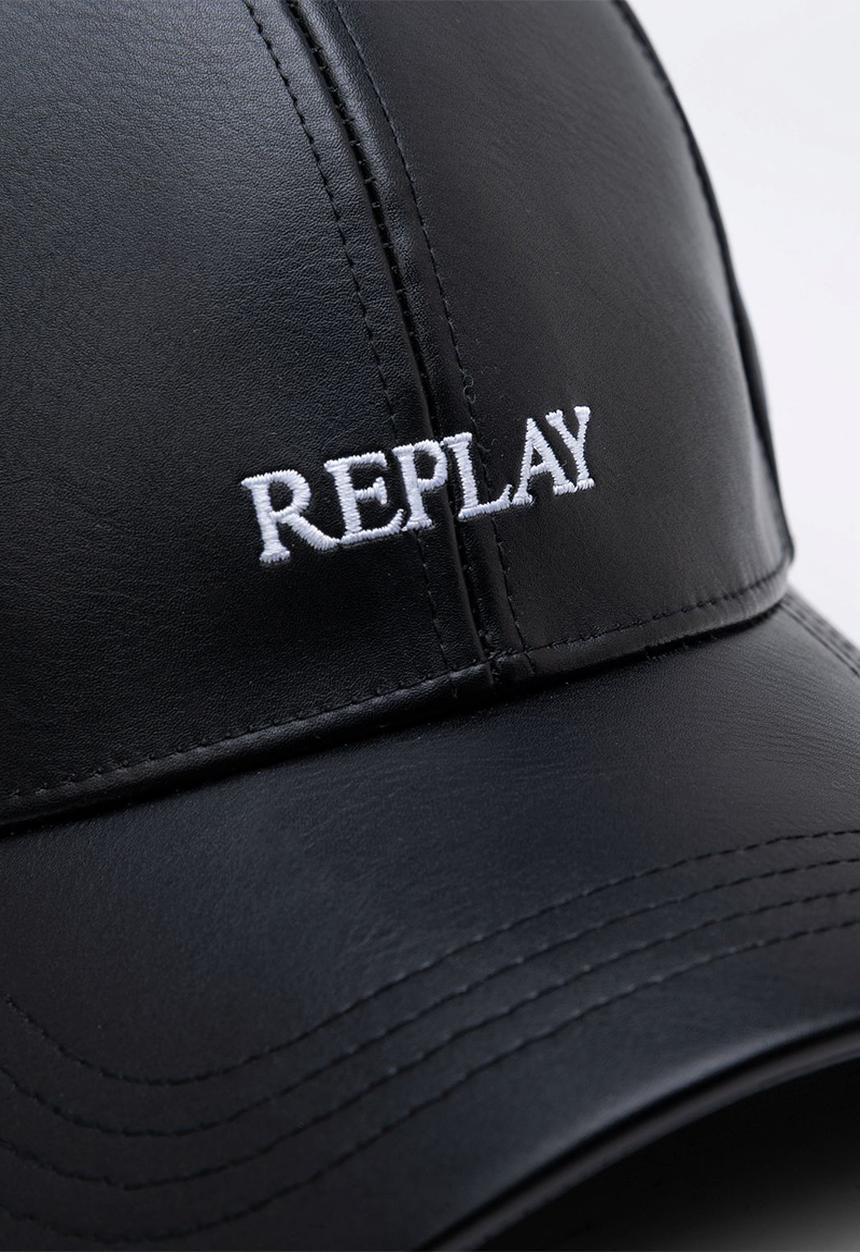 Replay - Vintage Pu Cap - Black