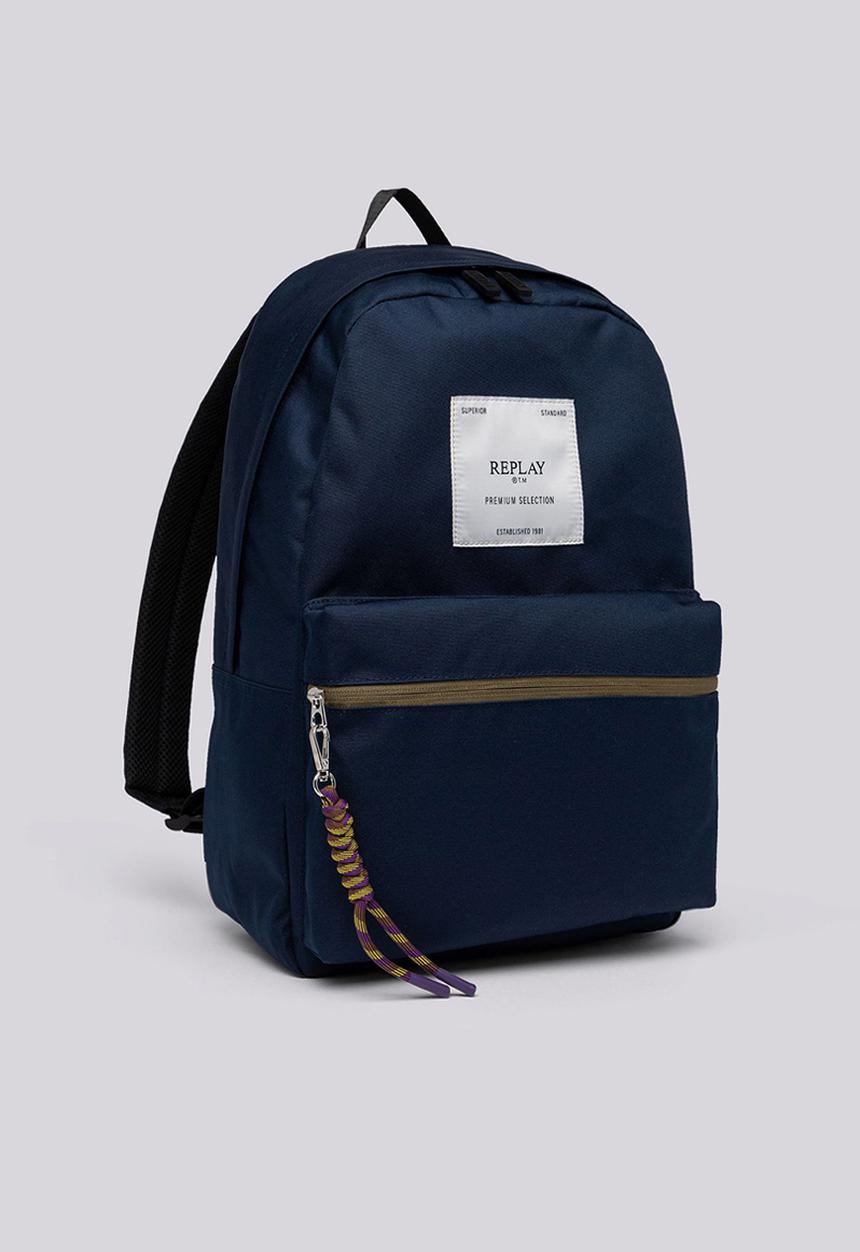 Replay - Polyester Bag - Ensign Bue