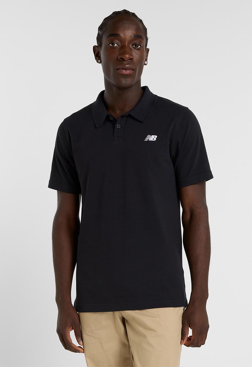 New Balance  - New Balance Piquet Polo - Black
