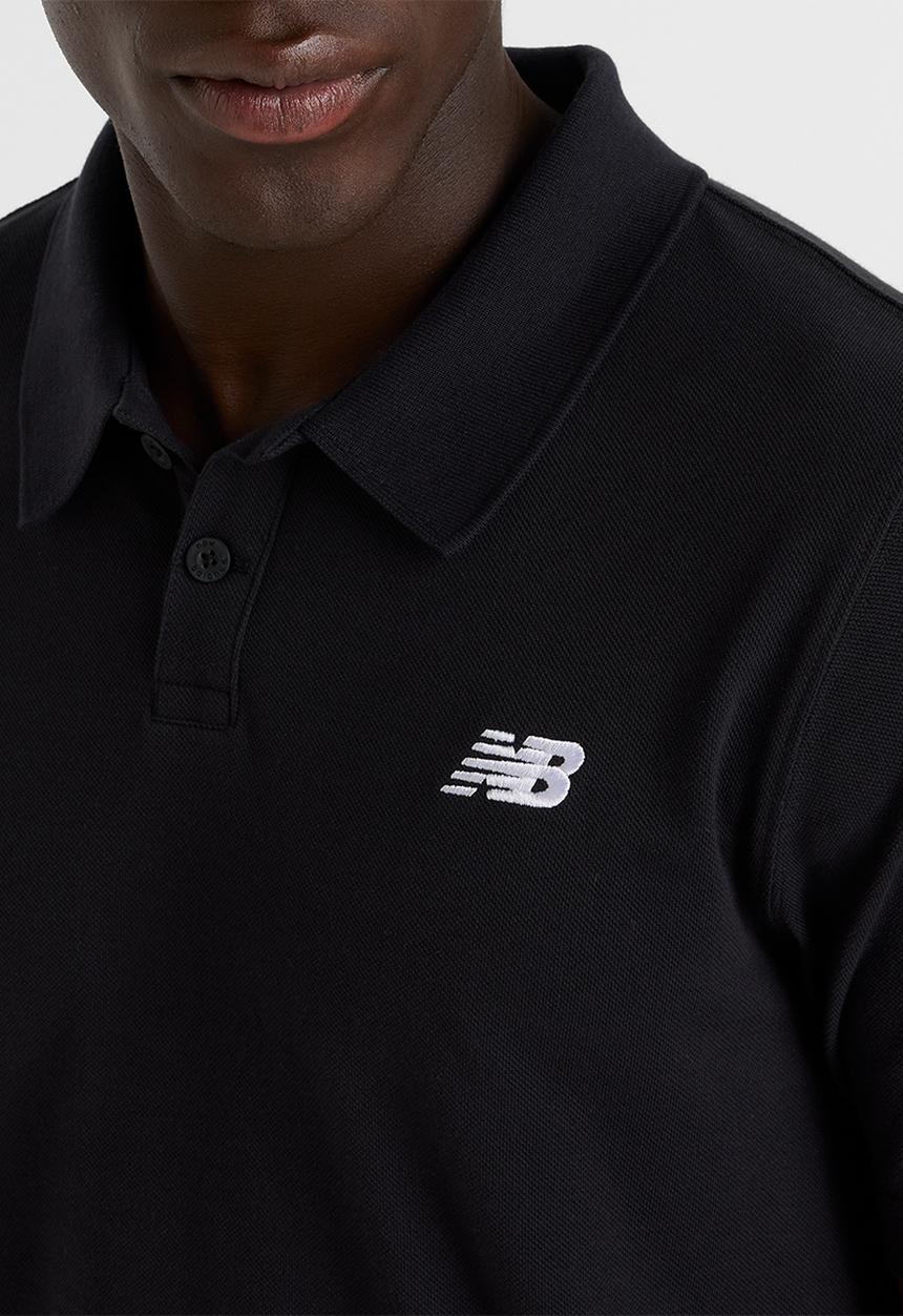 New Balance  - New Balance Piquet Polo - Black