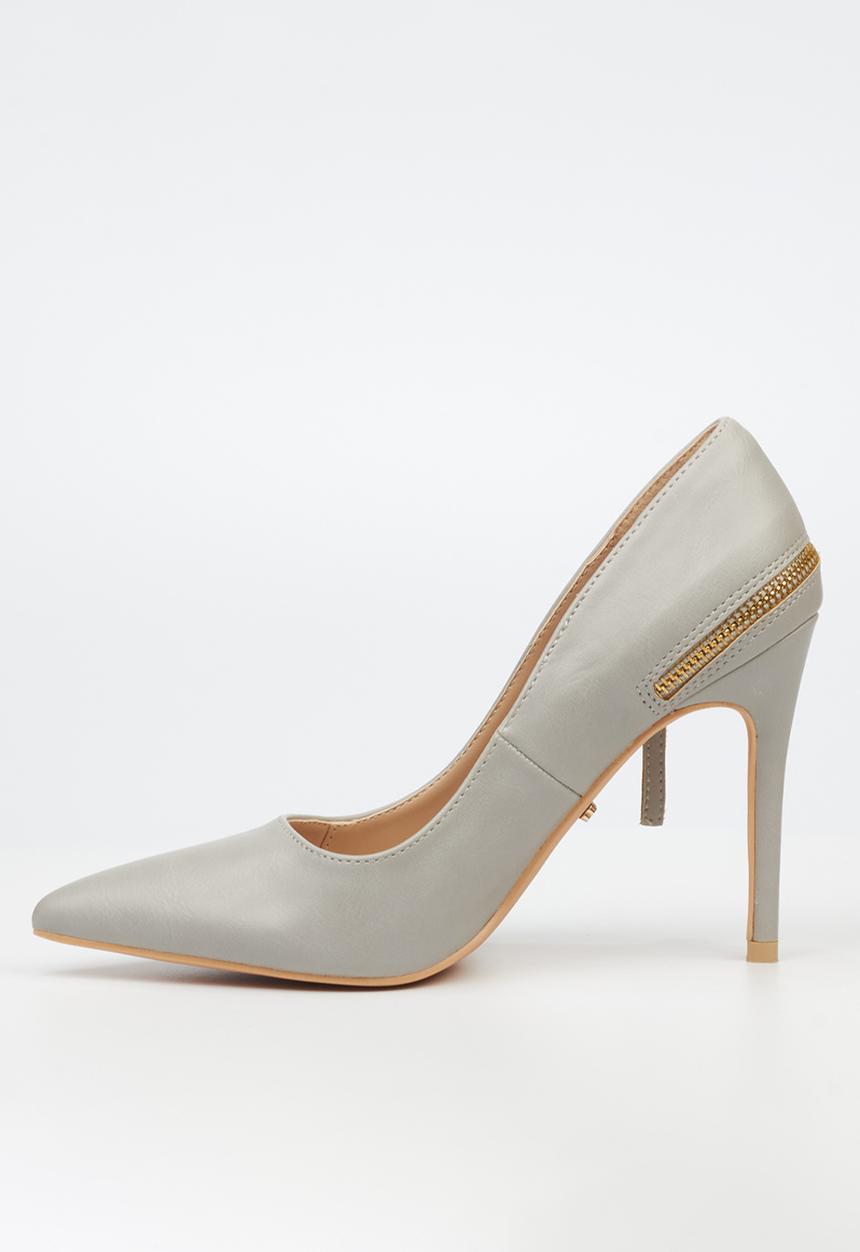 Miss Black - Lola 40 heel - grey