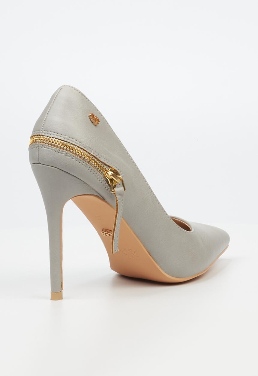Miss Black - Lola 40 heel - grey