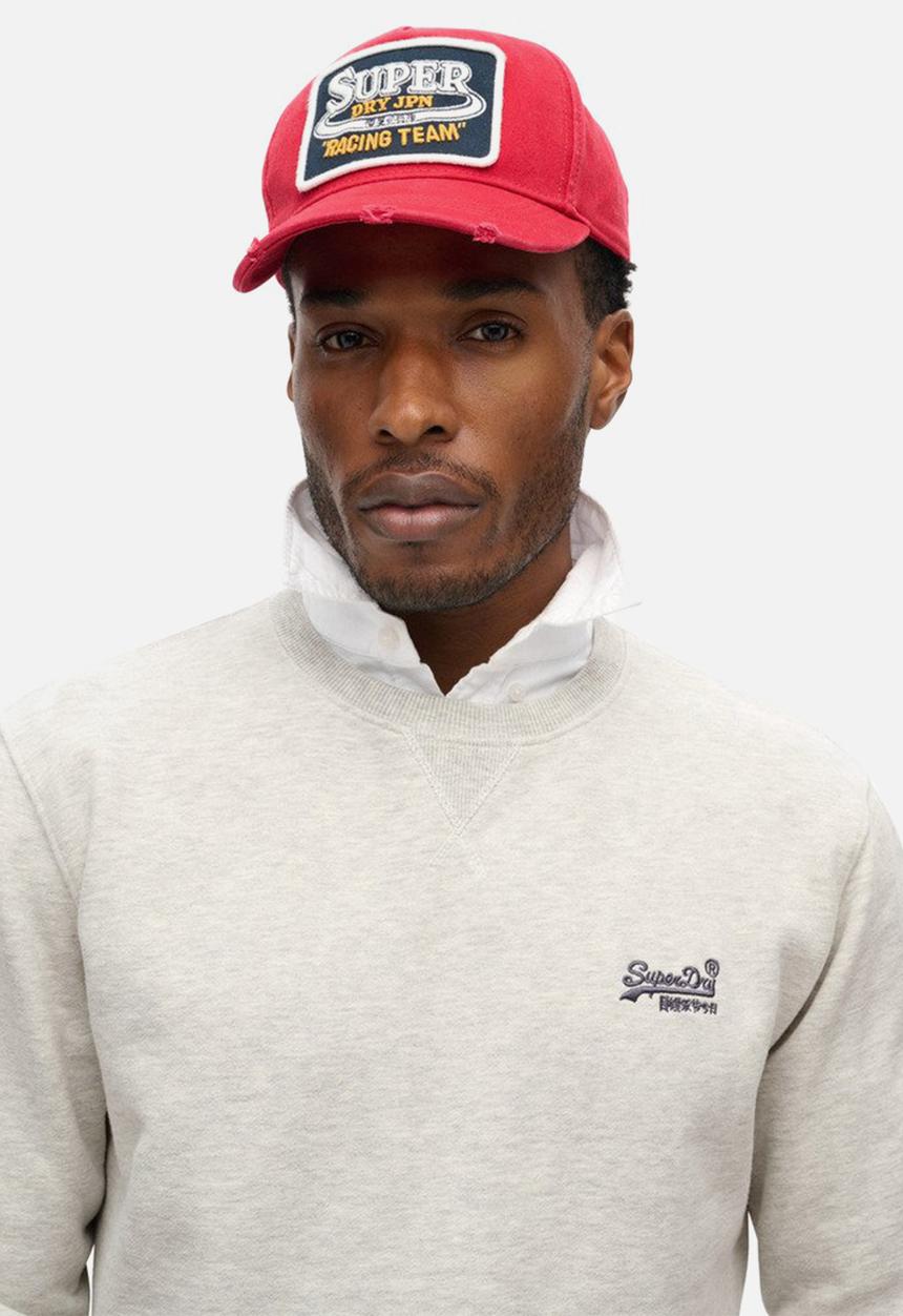 Superdry. - Essential Logo Crew Sweatshirt - Glacier Grey Marl
