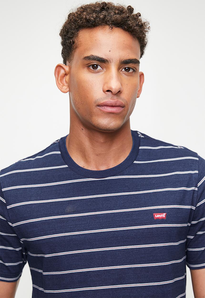Levi’s® - Short sleeve original hm tee taper stripe - navy
