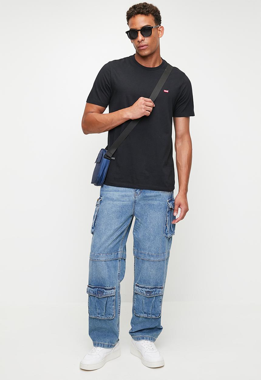 Levi’s® - Short sleeve original hm tee za - jet black za embro