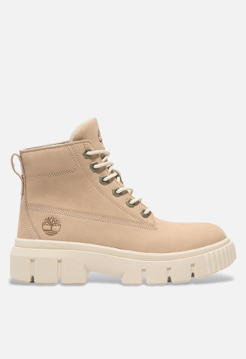 Timberland - Greyfield Mid Lace Up Boot - Light Beige Nubuck