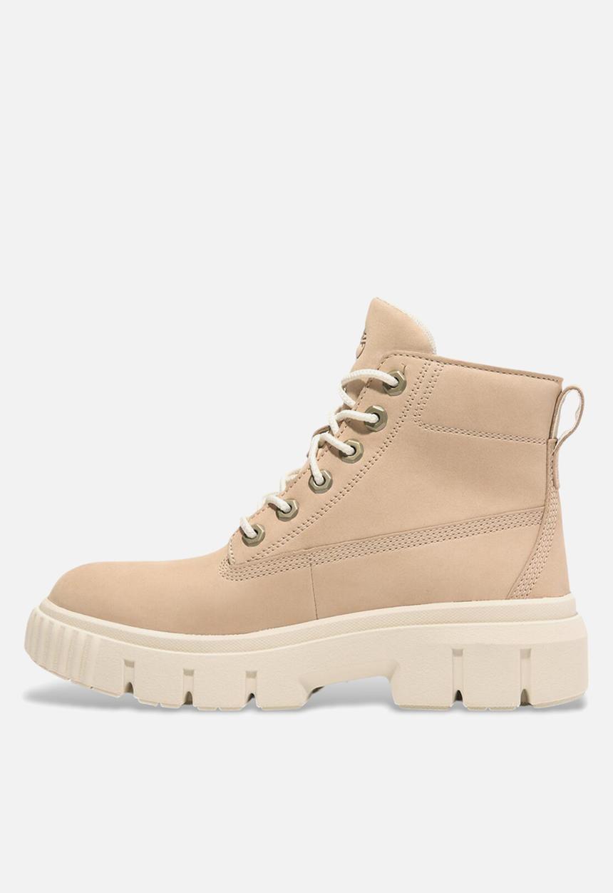 Timberland - Greyfield Mid Lace Up Boot - Light Beige Nubuck