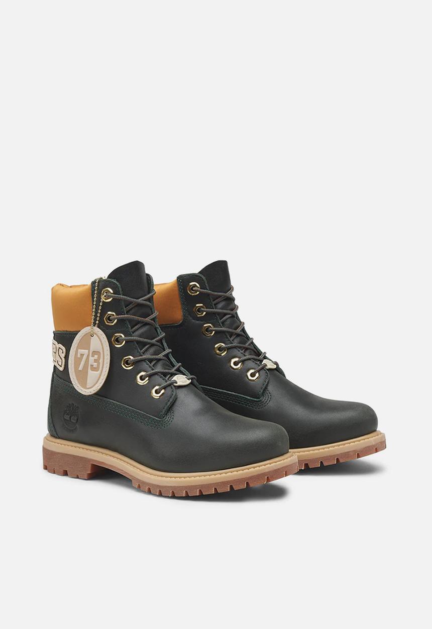 Timberland - Premium 6 In Lace Waterproof Boot - Dark Green Full Grain
