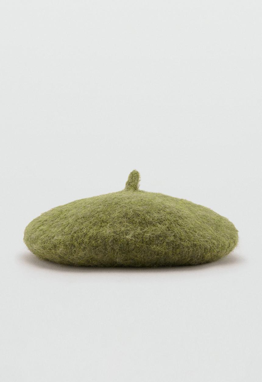 MANGO - Beanie bonnie - green