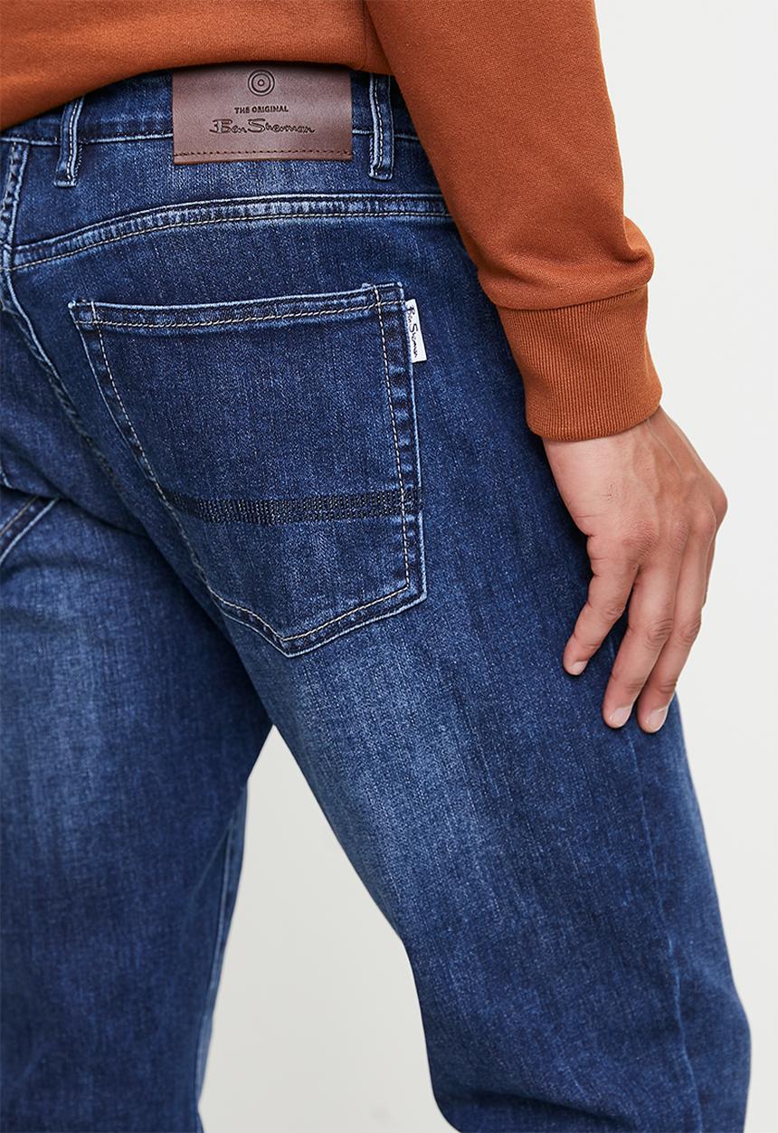 Ben Sherman - Straight Fit Classic Denim - Dark Blue