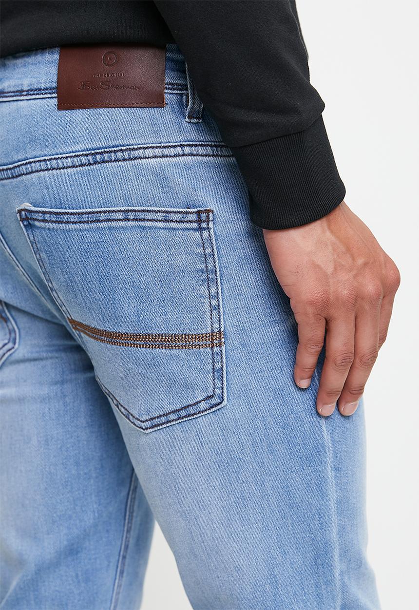 Ben Sherman - Slim Fit Essential Denim - Lt Blue
