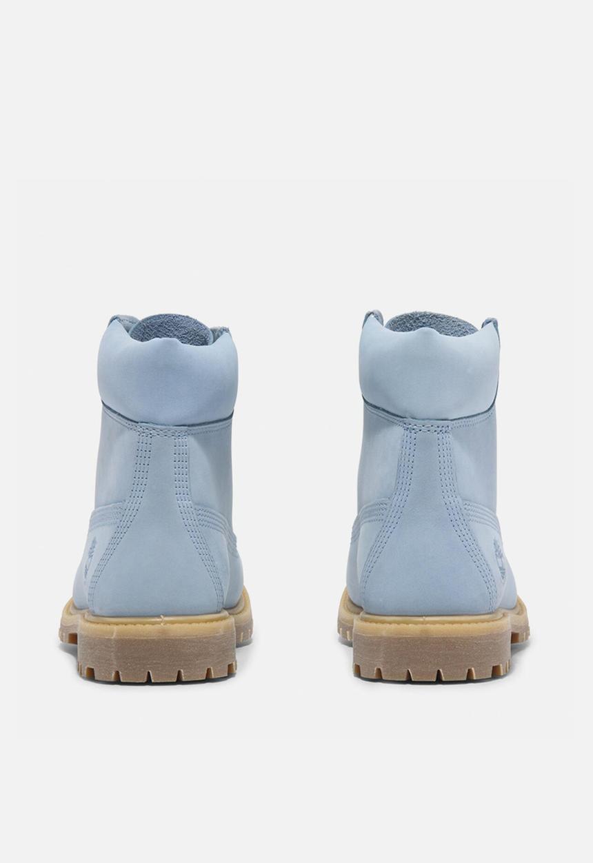Timberland - Premium 6 Inch Lace Up Waterproof Boot - Light Blue Nubuck