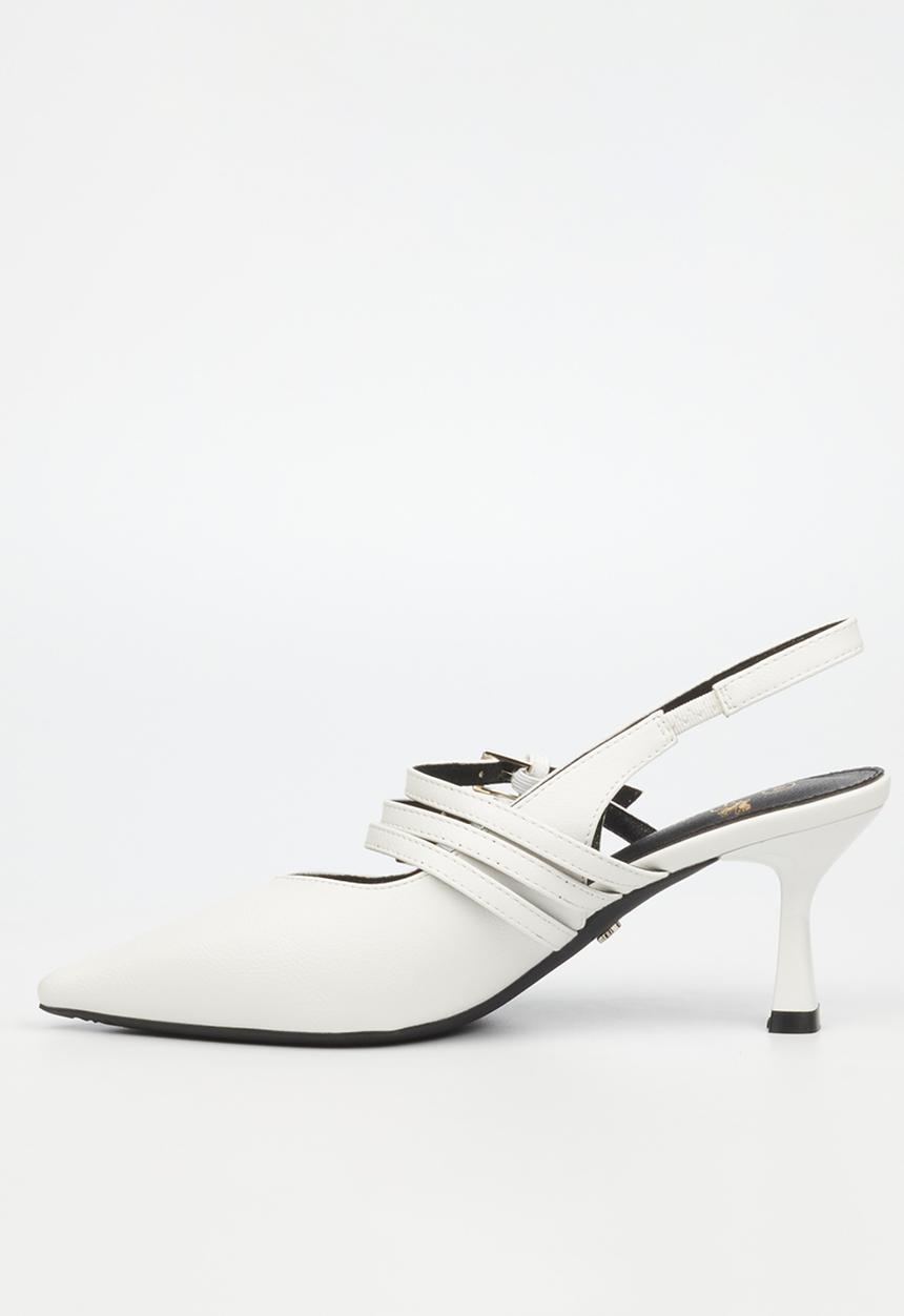 Butterfly Feet - Paige 1 Sling Back - White