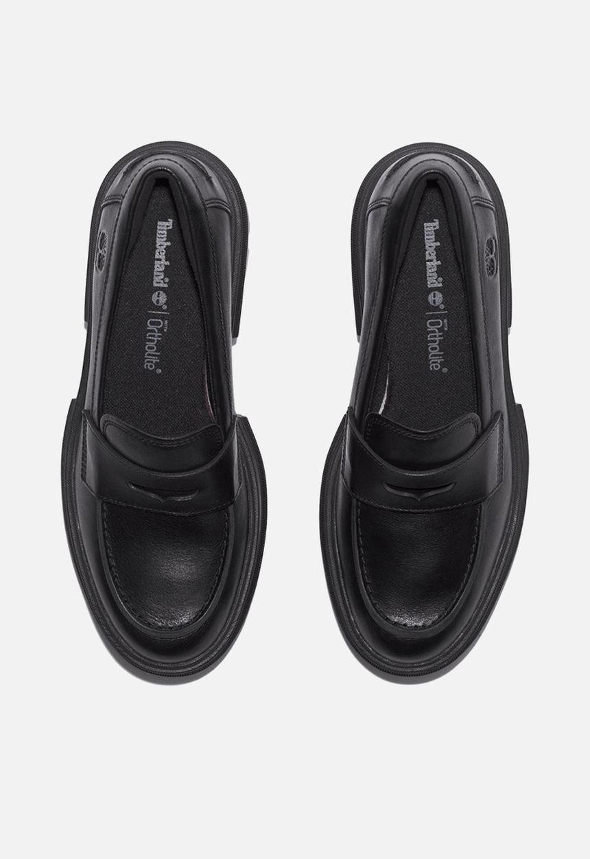 Timberland - Everleigh Loafer Shoe - Black Full Grain