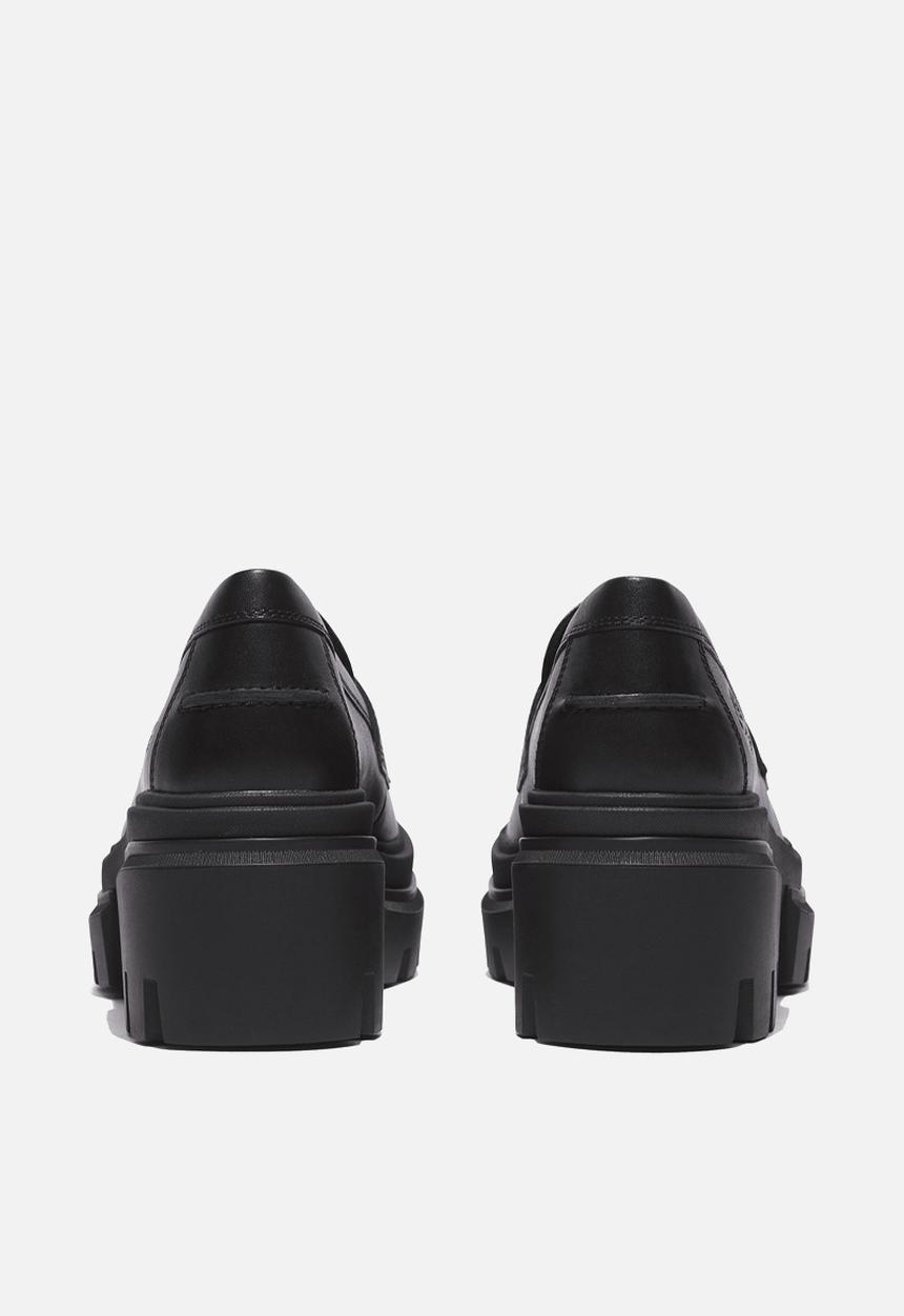 Timberland - Everleigh Loafer Shoe - Black Full Grain