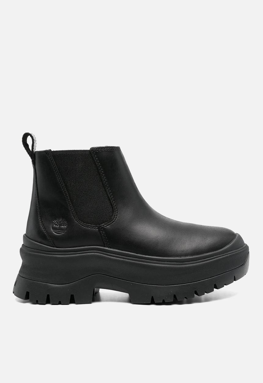 Timberland - Roxie Lane Mid Chelsea Boot - Black Full Grain