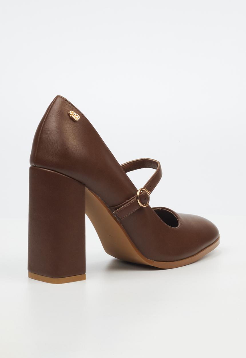 Miss Black - Shania 4 heel - chocolate