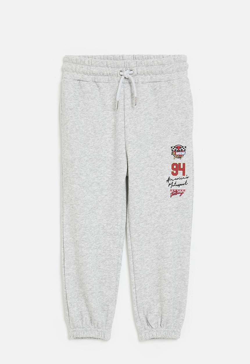 Cotton On - Nascar marlo trackpant - og grey marle