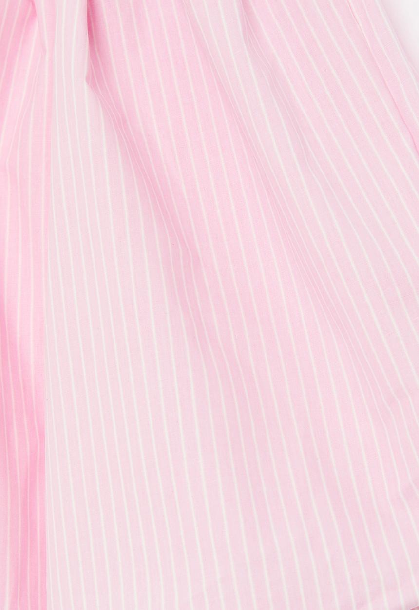 Cotton On - Daisy bubble skirt - blush pink & vanilla stripe