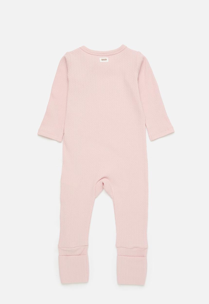 Cotton On - 2 pack organic pointelle zip romper - zephyr/best thing 2025 & zephyr