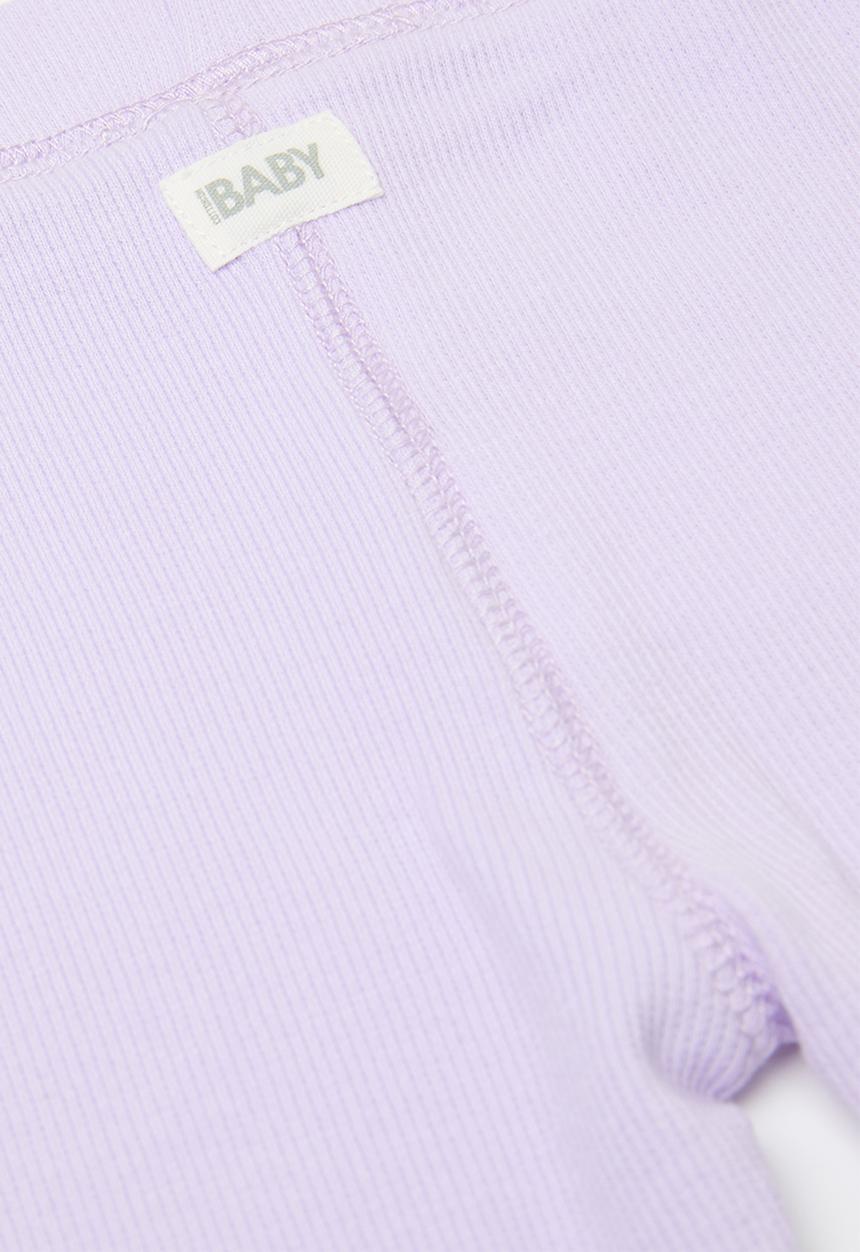 Cotton On - The row rib skinny legging - vintage lilac