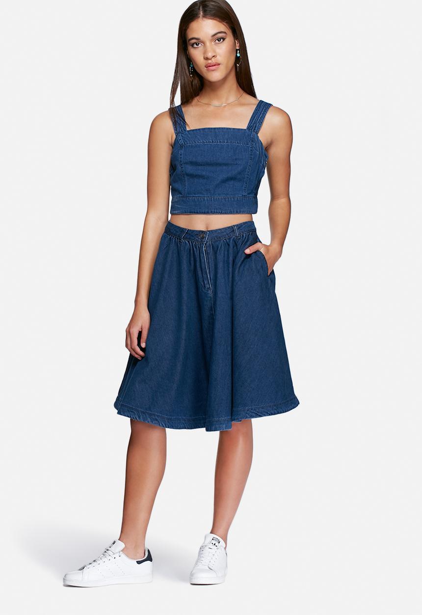 Vero Moda - Alani denim skirt