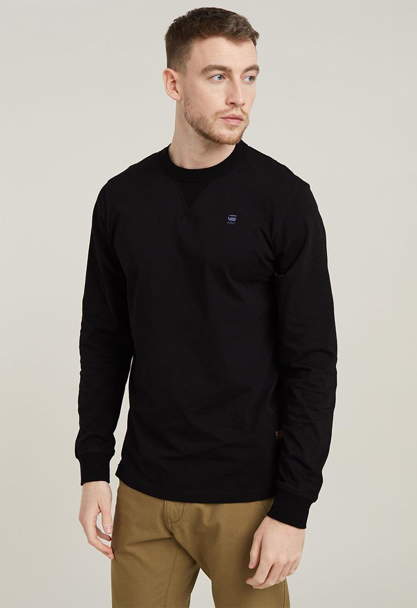 G-STAR - Nifous r t long sleeve - dk black