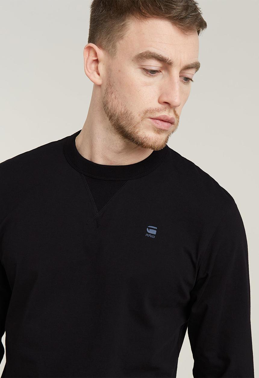 G-STAR - Nifous r t long sleeve - dk black