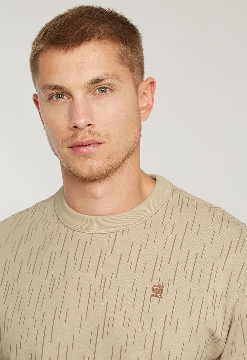 G-STAR - All over print r sw - beige