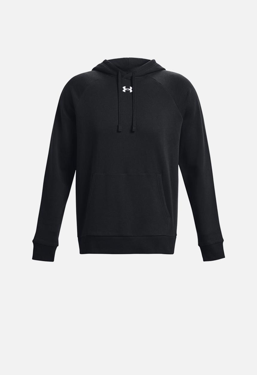 Under Armour - UA Rival Fleece Hoodie - Black & White